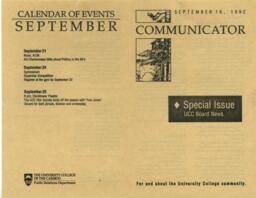 Communicator September 16, 1992