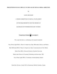 Perceptions of data privacy in the age of social media addiction