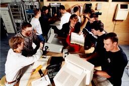 Telecommunication technician promotional photo