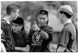 Students on campus