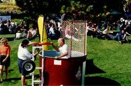 Dunk tank: 13th Annual welcome back BBQ