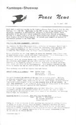 Kamloops-Shuswap peace news #13
