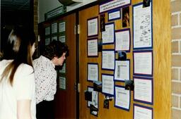 Science student poster presentation