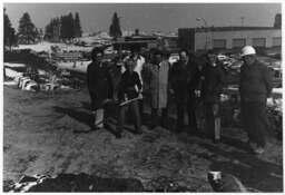 Groundbreaking ceremony at Cariboo College