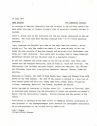 American literature from the Puritans to the mid-20th century: University transfer course in English