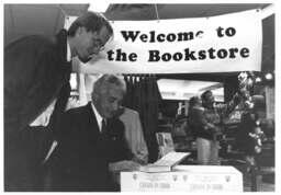 Mel Hurtig book signing