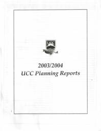 2003/2004 UCC planning reports