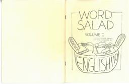 Word Salad: Volume 1, No. 1