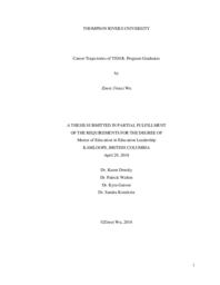 Career trajectories of TESOL program graduates