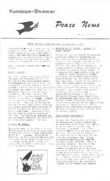 Kamloops-Shuswap peace news #19