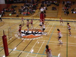 SFU vs TRU volleyball