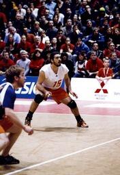 Volleyball Action Shot