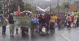 2006 peace walk Kamloops walk for peace