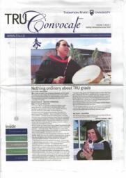 TRU Convocate Volume 1, Issue 1: Spring convocation June 2009