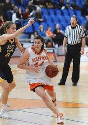 Women's Basketball Action Shot