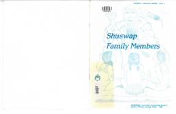 Shuswap Family Members: Shuswap Language Series Book 1