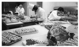 Culinary arts food preparation: Show platters