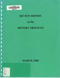 Review report on the history program