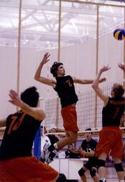 Volleyball Action Shot