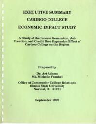Executive summary Cariboo College economic impact study