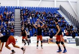 Volleyball Action Shot