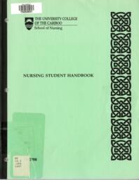 Nursing student handbook
