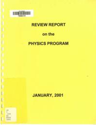 Review report on the physics program