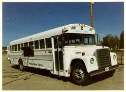 Mobile welder training bus