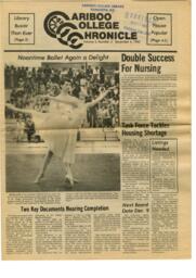 Cariboo College Chronicle Volume 03, Number 03