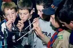 Blowing bubbles