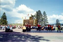 Performers at the BC festival of performing arts