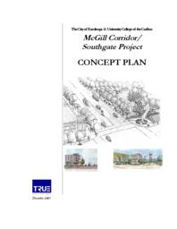 McGill corridor / Southgate project: Concept plan