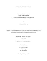 Credit risk modeling: A comparative analysis of artificial and deep neural networks