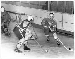 Cariboo College hockey game