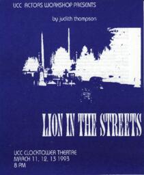 Lion in the Streets theatre program