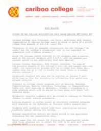 Strike or not college registration goes ahead college officials say