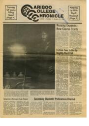 Cariboo College Chronicle Volume 02, Number 04