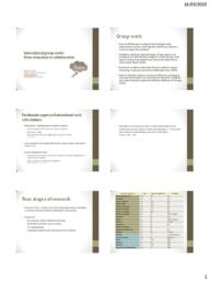 Intercultural Group Work: From Alienation to Collaboration