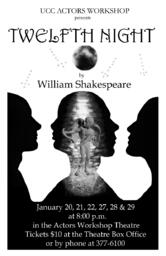 Twelfth Night theatre poster