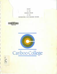 Report on the program review of the professional cook training program