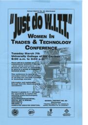 "Just do W.I.T.T.": Women in trades & technology conference