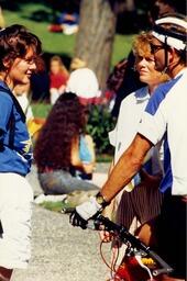 Students on campus
