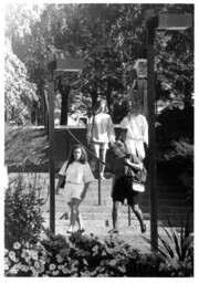 Students on campus