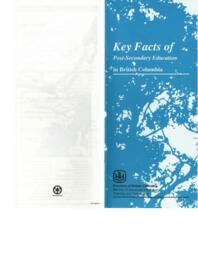 Key facts of post-secondary education in British Columbia