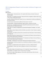 Proceedings of the 16th Annual TRU Undergraduate Research and Innovation Conference
