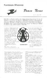 Kamloops-Shuswap peace news #15