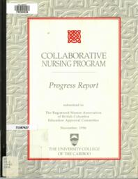 Collaborative nursing program: Progress report