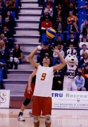 Volleyball Action Shot