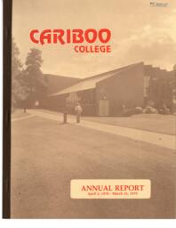 Cariboo College annual report 1978-1979