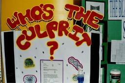 Science fair '99: Who's the culprit?